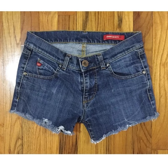 Miss Sixty Pants - Miss sixty cut off Jean shorts retro 27 urban free